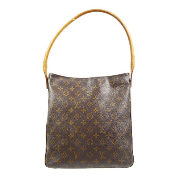 LOUIS VUITTON LOOPING GM SHOULDER BAG PURSE MONOGRAM M51145 KK34694 - Picture 1 of 1